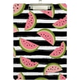 thumbnail image 2 of FMSHPON Water Melon Striped Clipboard Hardboard Wood Nursing Clip Board and Pull for Standard A4 Letter 13x9 inches, 2 of 7