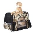 thumbnail image 6 of Tree Pet Carrier Bag with Sherpa Base and 900D Oxford Cloth Fabric, 17x10x11.8 in, Adjustable Nylon Webbing - Ideal for Travel and Outdoor Activities, 6 of 7