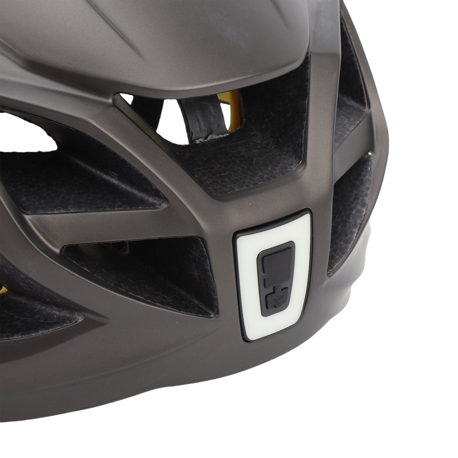 YAHHU MIPS Technology Adult Cycling Bike Helmet with Rechargeable LED Light and Magnetic Goggles for Mountain Road Bicycle Riding Titanium Large Size (11.8 inches / 30 cm)