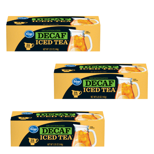 Decaf Iced Tea Bags, 24 Count,3 Pack