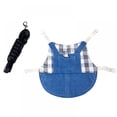 thumbnail image 1 of Small Pet Lop-eared Rabbit Clothes Leash Set  Hoodie Strap Leash for Jeans Guinea Pig Hamster, 1 of 4