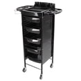 thumbnail image 2 of Salon Trolley Cart, Salon Beauty Rolling Cart 360° Rotation  For Extra Storage, 2 of 8