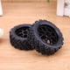 thumbnail image 3 of 4 Uds. Neumáticos de coche RC de goma con patrón de estrella para coche Universal Tamiya 1/10 JShteea  El nuevo, 3 of 6
