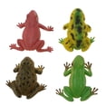 thumbnail image 4 of ULTNICE 4 Pcs Lovely Frogs Ornaments Plastic Vivid Color Frog Statue Decorations for Fish Tank, 4 of 7