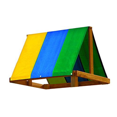 43/"X90/" Playground Roof Canopy Waterproof ABCCANOPY Swing Set Replacement Tarp