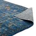 thumbnail image 6 of Modway Minu 4' x 6' Floral Lattice Area Rug in Dark Blue and Yellow, 6 of 8
