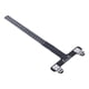 thumbnail image 2 of Wosthever Regla en T, Material Premium, superficie lisa, accesorios de tiro con , cuerdas de aleación de aluminio en forma de T, juego de tiro y tiro con Negro, 2 of 6