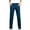 Blue, variant on MELDVDIB Mens Jeans Pant Slim Fit Button Elastic Waisted Straight Leg Pants Fashion Casual Solid Color Lounge Trousers with Pockets Dark Blue M