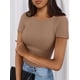 thumbnail image 5 of Remera PRETTYGARDEN Ajustada Cuello Redondo Manga Corta XXL, 5 of 5