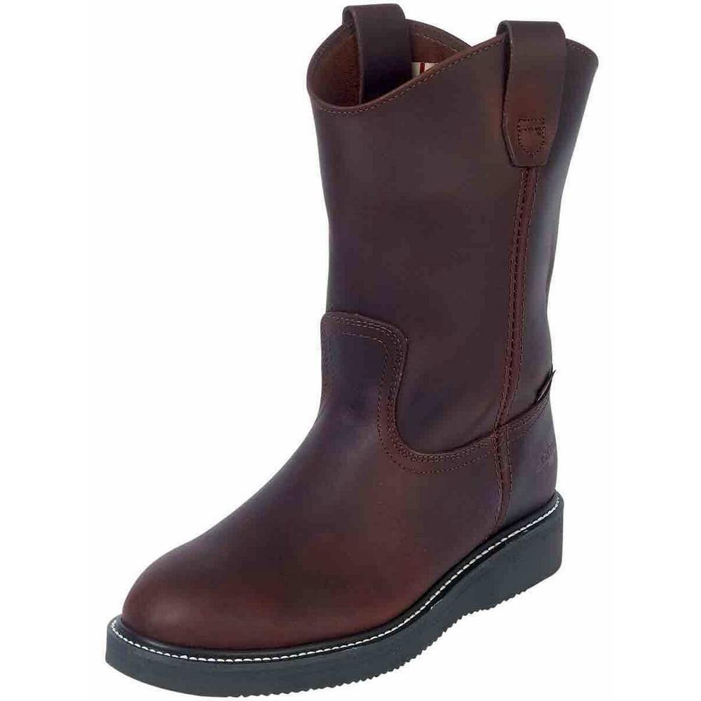 Establo - Men's Work Boots Establo Genuine Leather, Botas de Trabajo ...