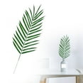 thumbnail image 2 of 1 Pc Artificial Tropical Leaf Artificial Palm Leaves Jungle Leaves Plant Safari Leaves Decorations for Hawaiian Party Decorations Beach Birthday Luau Party Decorations, Glue-Coated Iron Tree Leaves, 2 of 9
