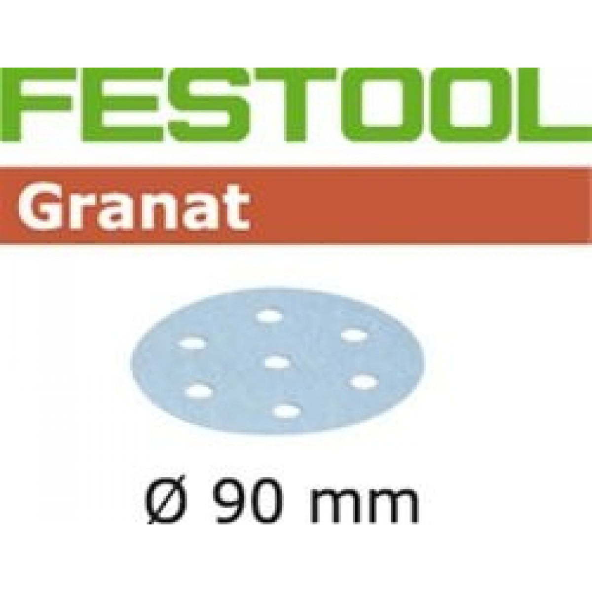Festool 497364 P60 Grit Granat Abrasives Pack of 50 