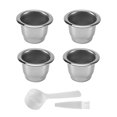 thumbnail image 1 of Compatible with Nespresso Stainless Steel Refillable Coffee Capsule Coffee Filter Reusable Coffee Pod, 1 of 5