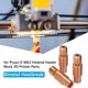 thumbnail image 4 of Rompimiento de calor bimetálico 2x Cobre Titanio Bimetal Heatbreak para E3D V6 Prusa I3 MK3 Hotend Heater Block Barbie Nuevos Originales, 4 of 7