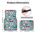 thumbnail image 5 of Naloa Swimming Bulldog Car Foot Mat Set of 4 Pieces - Universal Floor Liner Neoprene Full Set Floor Mats for Cars Trucks SUV, 5 of 7