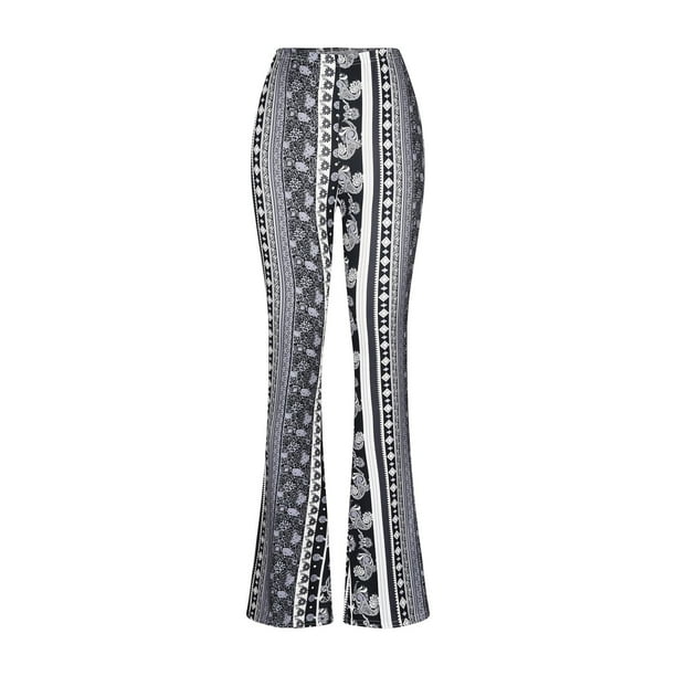 LOVZFMLL Women's Pants, Tight Fitting Butt Non-Seamless Print