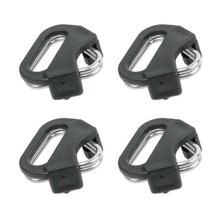 Image of 4pcs Triangular Split Rings for Camera Back Belt Strap Buckle Accessories