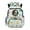 White Colorful Capybara, variant on Bulopur Dinosaur Kids Backpack for Boys, Cute Cartoon Print School Bag Lightweight/Breathable/Durable/Waterproof Multi-Pocket Book Bag for Kids 6-12 Back to School