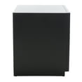 thumbnail image 6 of SAFAVIEH Grayden 1 Drawer Nightstand , Black Body/Natural Front Drawer (19.8 in. W x 17 in. D x 19.7 in. H), 6 of 14