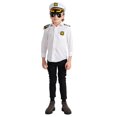 thumbnail image 4 of Set de disfraces Dress Up America Captain para niños y adultos, 4 of 6