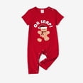 thumbnail image 2 of Conjunto de pijamas familiares navideños informales de poliéster opaco y licra a juego, 2 of 5