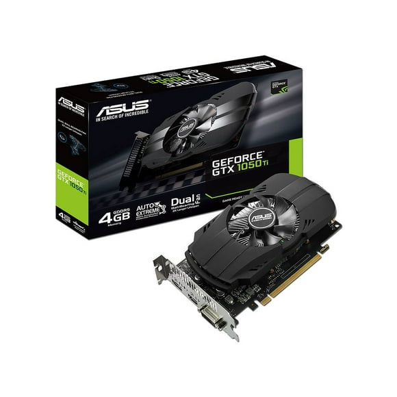 Tarjeta de Video NVIDIA GeForce GTX 1050 Ti ASUS Phoenix 4GB GDDR5 PH-GTX1050TI-4G