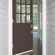 Glidden HEP Grab-N-Go Stewart House Brown Satin Exterior Paint with Primer, 1 Gallon