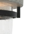 thumbnail image 7 of LNC 3-Light Flulsh Mount Light, Farmhouse Ceiling Light with Wood Accent&Seeded Glass, 7 of 7
