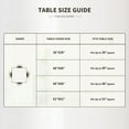 thumbnail image 3 of nygtbtfer Square Vinyl Fitted Tablecloth, Beach Decor Print Polyester Table Cloth, Tropical Ocean Scenery Palm Trees Fishing, Fit Round Tables , Home Kitchen Dining Table Decoration white, 3 of 8