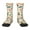 1 Black, variant on Monkeys in the Jungle Pattern Children's Socks, Socks Gifts ,kids Crew Soft Cotton Socks , Moisture-Wicking, Durable, Ideal for Daily Wear & Sports