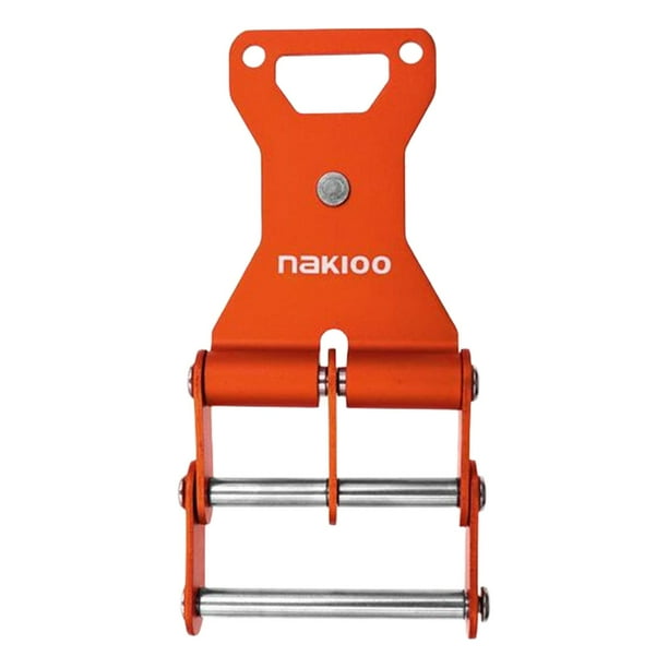 Hebilla de sujeción para bolsa de cinturón de herramientas, accesorios, clip de cinturón liviano y versátil para naranja 60 mm