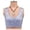 Light blue, variant on Ozmmyan Wirefree Bras for Women ,Plus Size Front Closure Lace Bra Wirefreee Extra-Elastic Bra Active Yoga Sports Bras 36C-44C, Summer