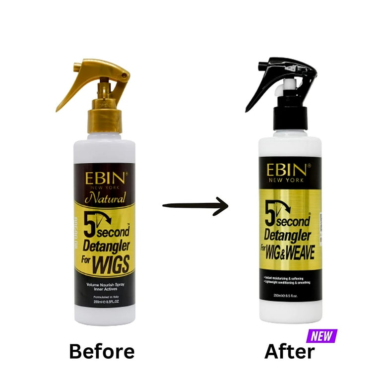 EBIN 5 Second Argan Oil Wig Detangler (8.5oz) EBIN 5 Second Argan Oil Wig Detangler (8.5oz)