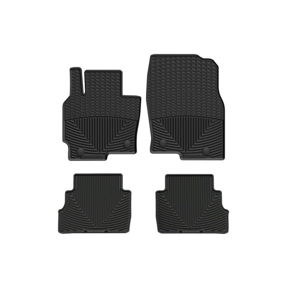 WeatherTech All-Weather Floor Mats compatible with 2013-2016 Mazda CX-5 - 1st & 2nd Row, Black