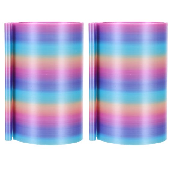 ColoMX 2 soportes para rollos de lienzo: aro para pósteres, clip para obras de arte, abrazadera antirrugas para organizar pinturas, diamantes y manualidades.