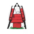 thumbnail image 5 of Mochila de Peanuts Charlie Brown y Snoopy para estudiantes de la escuela, mochila para niños y niñas, mochila para niños con perros Snoopy, bolsas para viajes, 5 of 5
