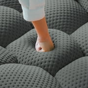 43 Bubble Couch Modern, Oversized Curved Couches, Lazy Floor Sofa, Dark Gray Bubble Couch, Modern Upholstered Comfy Mesh Fabric 3D Honeycomb Shape Couches for Living Room, Office, Apartment