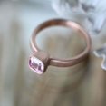 thumbnail image 2 of HeartsAndYou 0.5ct Natural Pink Sapphire Engagement Ring Solitaire 100% 14k SOLID Rose Gold, 2 of 8