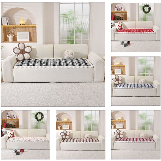 Cushion winter sofa cover, Thickened Mantou cushion, Modern pet antiskid sofa cushion, durable fabric, for bedroom, high-traffic, search volume 1500, versatile design, foldable, lightweight, for