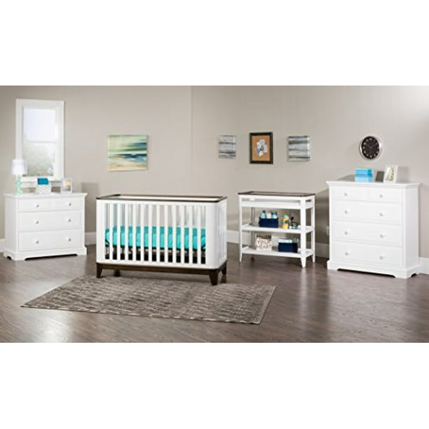 Child Craft Studio 4 In 1 Convertible Crib White Walmart Com