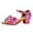 Hot Pink, variant on Girls Children Kids Ballroom Tango Salsa Latin Dance Shoes Sandals Child Trendy Toddler Footwear