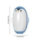 thumbnail image 3 of Penguin Lint Roller Reutilizable Removedor Pelusa Portable Mini () Azul, 3 of 3
