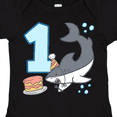 thumbnail image 4 of Inktastic 1st Birthday Shark with Cake Boys or Girls Baby Bodysuit, 4 of 5