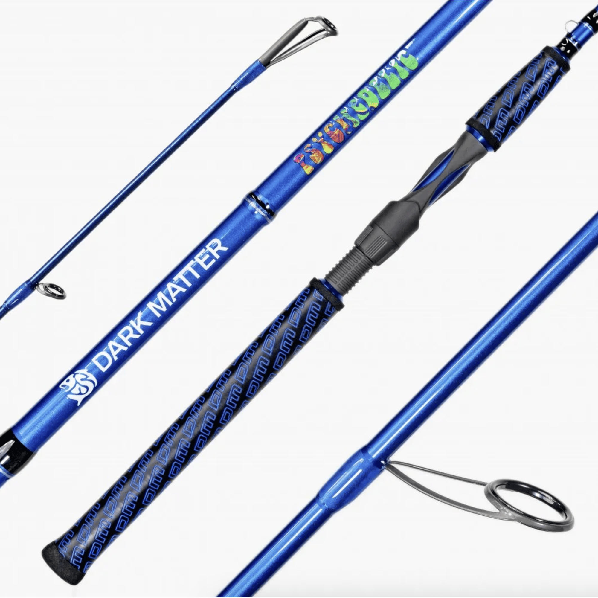 Dark Matter P7IS-MH-PU Psychedelic Inshore Spinning Rod 7 Blue