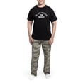thumbnail image 5 of CafePress - I'm Just Here For The Booze Men's Dark Pajamas - Men's Dark Loose Fit Cotton Pajama Set, 5 of 7