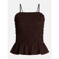 thumbnail image 6 of Time and Tru Women's Smocked Tank Top, Sizes XS-XXXL, 6 of 6