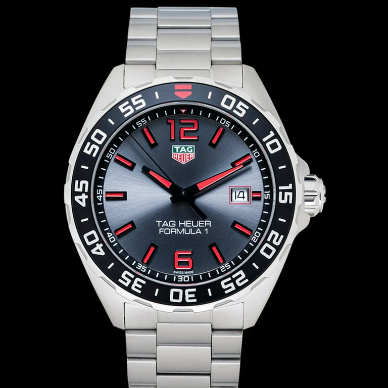 Tag Heuer Formula 1 Quartz Grey Dial Men s Watch WAZ1018.BA0842