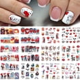 thumbnail image 4 of Lubelski Nail Sticker Romantic DIY Ultra Thin Valentine DIY Design Decals Manicure Sticker for Manicure, 4 of 7