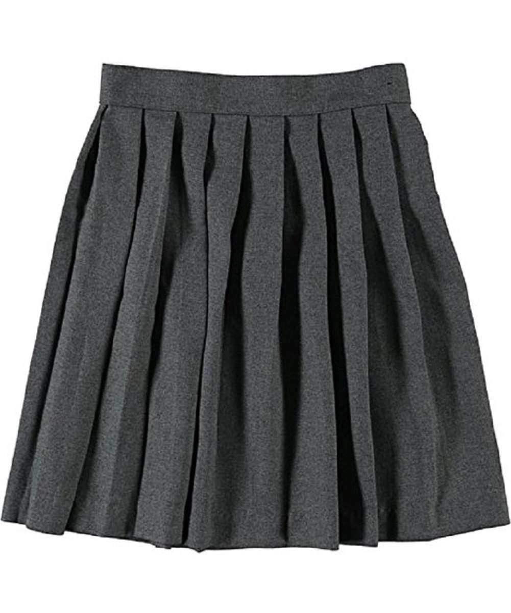 Betty Z Girls School Uniform Pleated Skirt