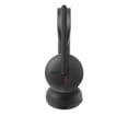 thumbnail image 4 of Auriculares inalámbricos Dell WL3024 - Diadema de piel sintética, micrófono con cancelación de ruido basado en IA integrado, micrófono boom - Negro, 4 of 5